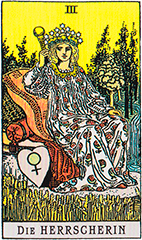 Tarot Bedeutung große Arcana: Die Herrscherin