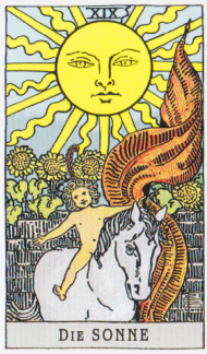 Tarot Bedeutung große Arcana: Die Sonne